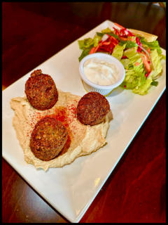 Falafel Platter by Satay 2 Turkish Restaurant